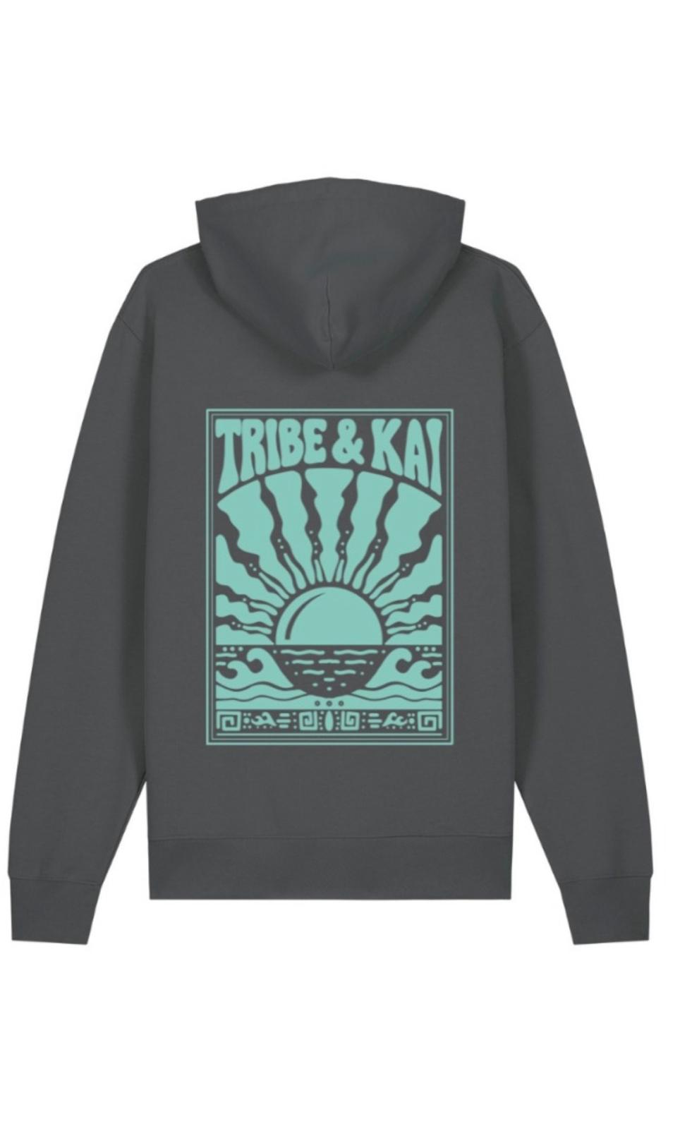 SUDADERA CAPUCHA ATARDECER