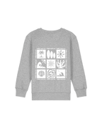 SQUARE KIDS ROUND NECK SWEATSHIRT