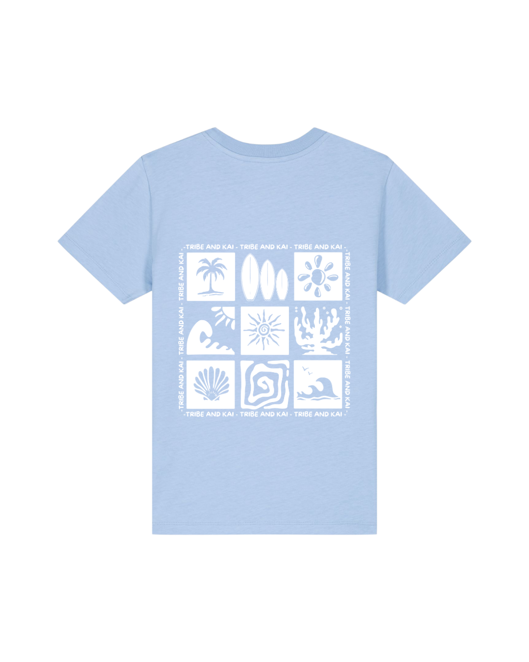 KIDS CHECKERED T-SHIRT