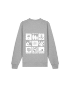SWEATSHIRT WITH SQUARE CREW NECK