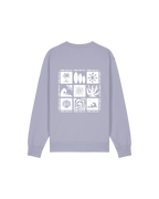 SWEATSHIRT WITH SQUARE CREW NECK
