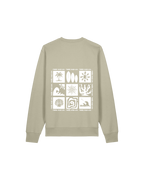 SWEATSHIRT WITH SQUARE CREW NECK
